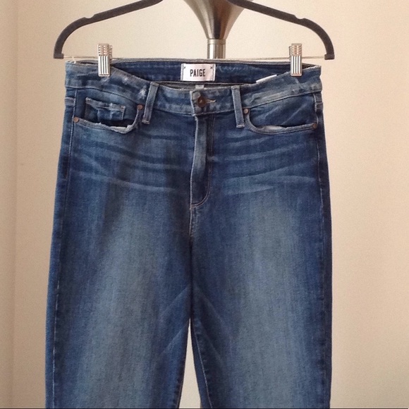 💋 PAIGE - 'Hoxton Ultra Skinny' Jeans (Malibu) - Picture 6 of 8